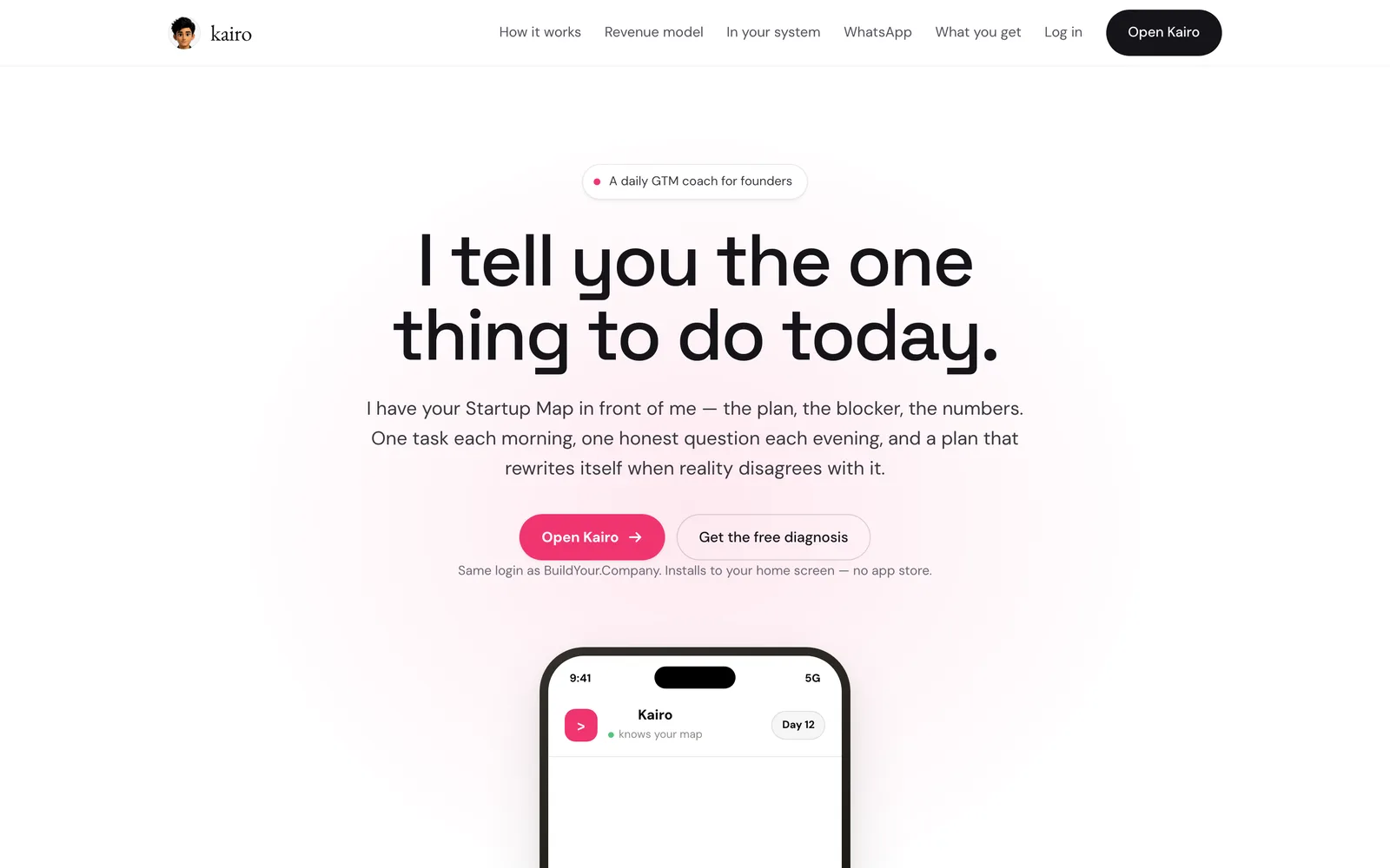 Kairo website